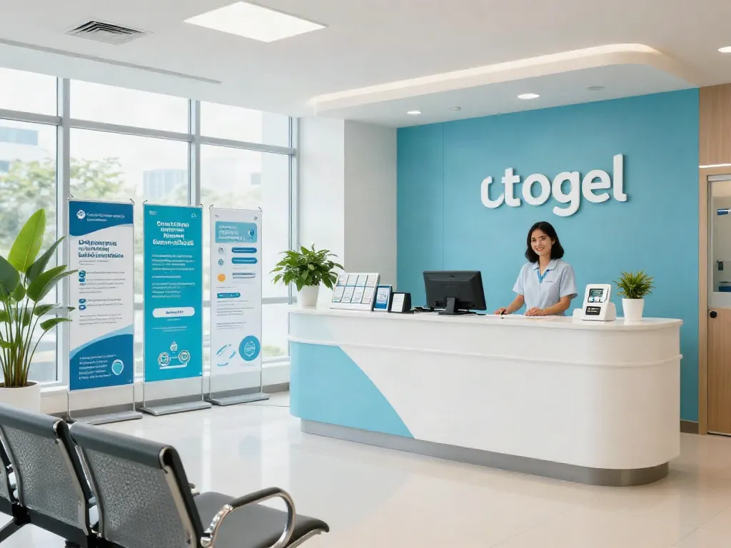 link togel resource promoting medical services at a welcoming health clinic.