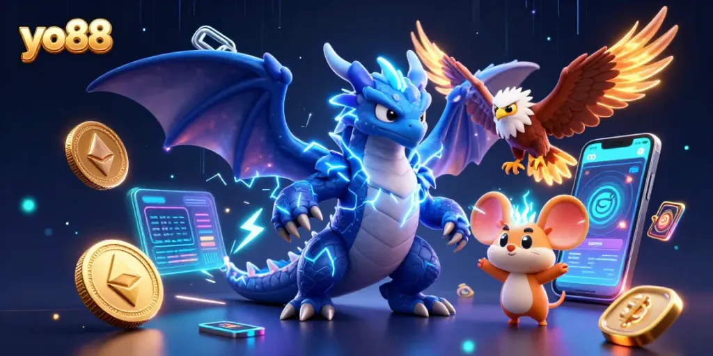 Experience thrilling action at yo88 with electrifying games and crypto elements!