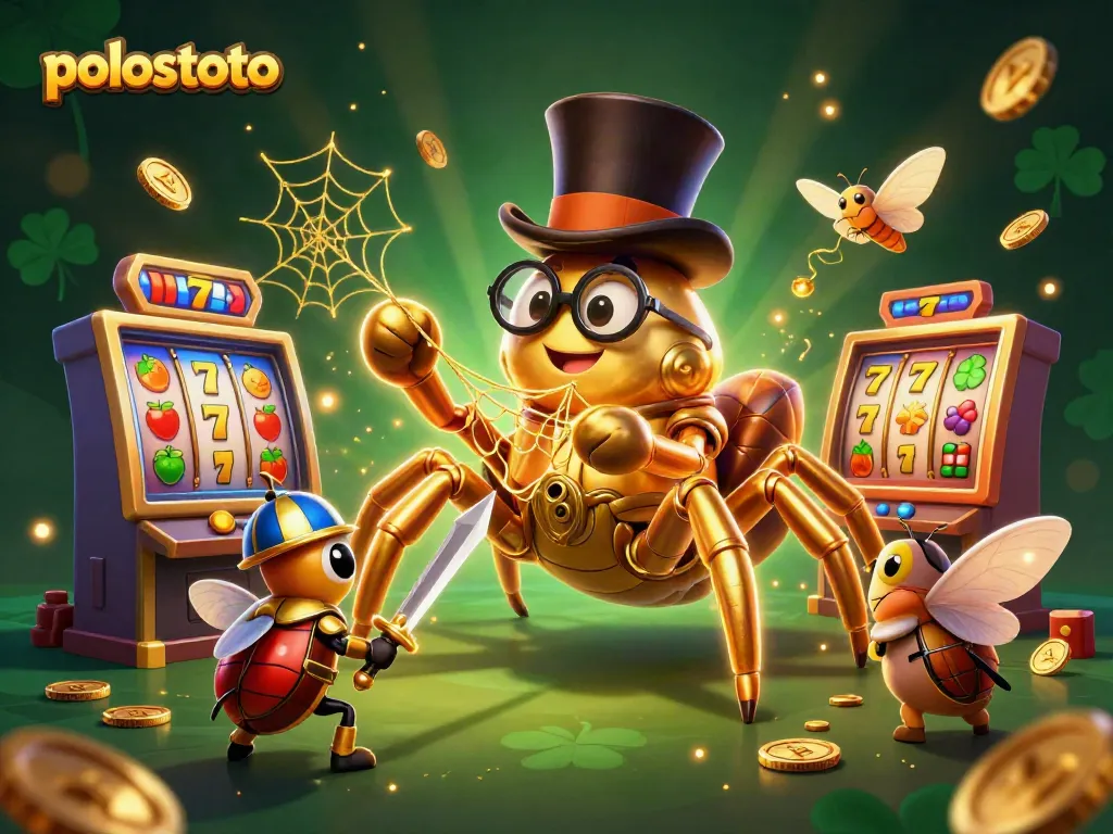 Experience the thrills of polostoto’s slot gaming environment with vibrant characters and dynamic elements.