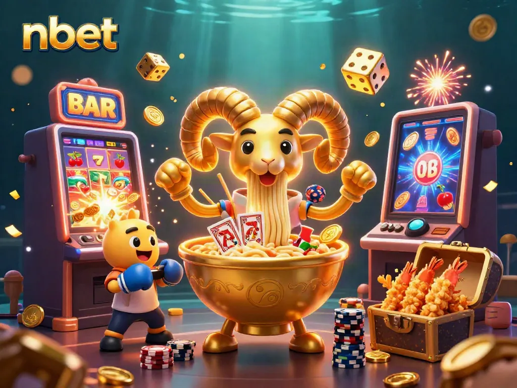 Experience the excitement of nbet with dynamic casino characters and vibrant gaming elements.